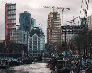 La ligne d'horizon de Rotterdam