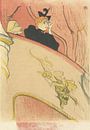 De doos met het vergulde masker, Henri de Toulouse-Lautrec van Meesterlijcke Meesters thumbnail
