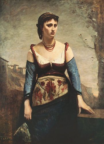 Agostina, Jean-Baptiste-Camille Corot