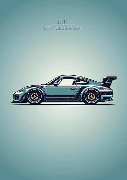 RUF CTR Clubsport by Ahmad Automotive