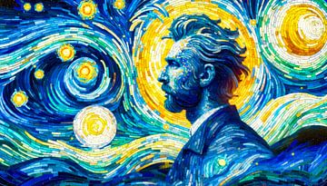 Sternenklarer Van Gogh von Arjen Roos