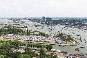 SAIL AMSTERDAM 2015: SAIL-In vanaf de A'DAM toren. sur Renzo Gerritsen