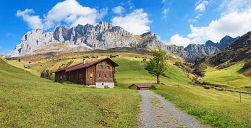 Alpine idylle Graubünden Zwitserland van SusaZoom