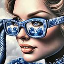 Delfter Blau IV von Art Studio RNLD Miniaturansicht