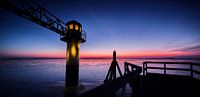 Tiny Lighthouse at dawn by Jef Folkerts thumbnail