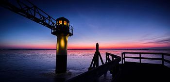 Kleiner Leuchtturm bei Oostmahorn