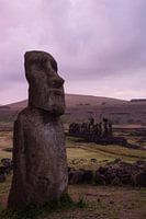 Sunrise at Ahu Tongariki, Easter Island, Rapa Nui
