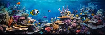 Underwater world, a lively exploration of marine life and coral reefs by Animaflora PicsStock