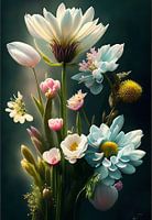 Stilleven met bloemen