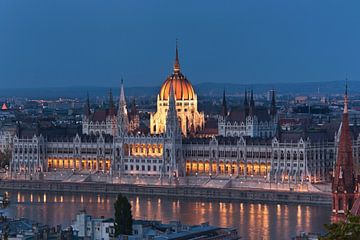 Parliament Budapest, Hungary  by Gunter Kirsch