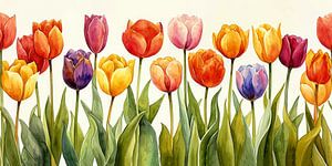 Palette des Frühlings