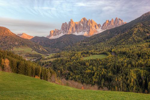 Villnösstal und Geislerspitzen in den Dolomiten