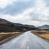 Autoweg in IJsland van KC Photography