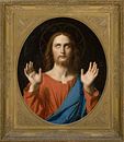 De gezegende Christus, Jean Auguste Dominique Ingres... van Meesterlijcke Meesters thumbnail