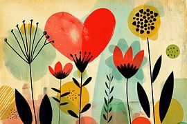 Flowers by Poster Art Shop