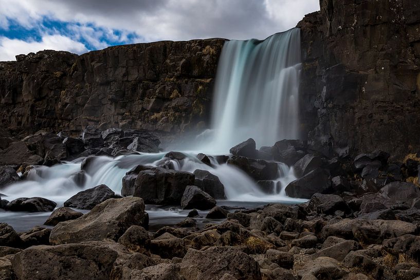 Oxararfoss by Ingrid Kerkhoven Fotografie