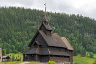 Staafkerk van Eidsborg van Danny Visser thumbnail