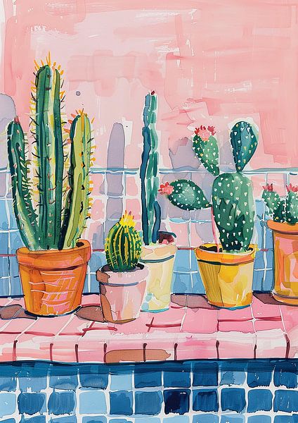 Cactiscape by Liv ter Riet