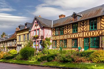 Normandisch dorp in Frankrijk van Adelheid Smitt