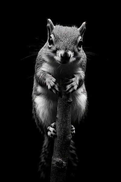 Écureuil par Poster Art Shop