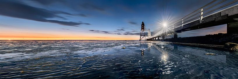 Wadden Sea lighthouse by Voss photography