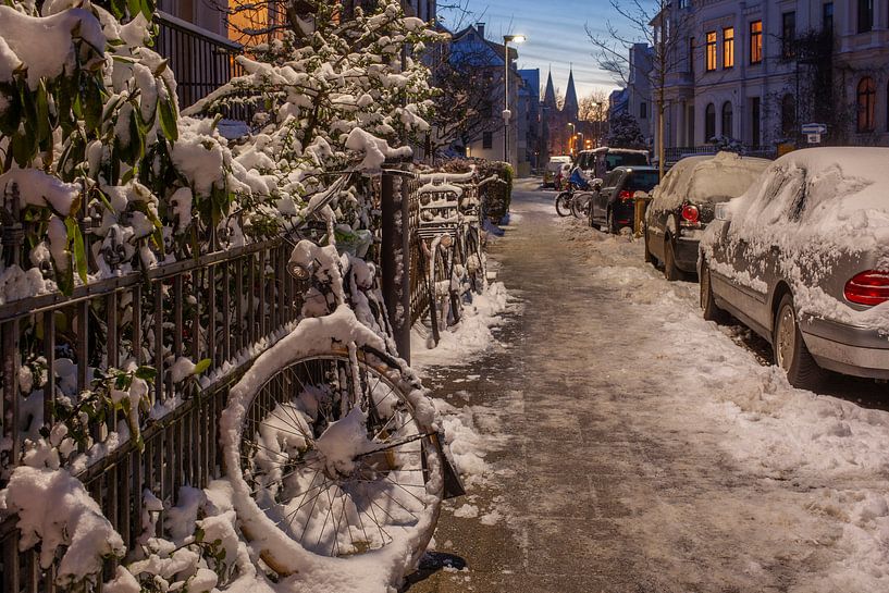 Fedelhören in winter, Bremen by Torsten Krüger