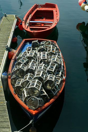 Fischerboote in Harfleur