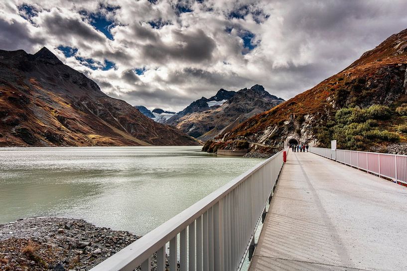 Silvretta reservoir by Rob Boon
