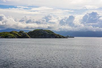 Fjord van Noorwegen van Remco de Zwijger