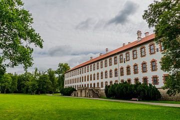 Paysage de parc à couper le souffle au château d'Elisabethenburg sur Oliver Hlavaty