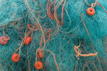 Fishing nets by Marian Sintemaartensdijk
