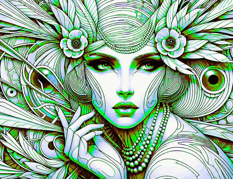 Art Deco ( 7 ) by Ineke de Rijk