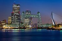 De Hef in Rotterdam with the skyline