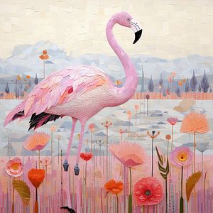 Flamingo van De Mooiste Kunst