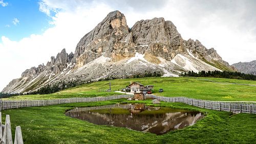 Dolomiten - Der Majestätische Peitlerkofel in Italien