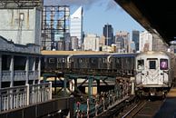 Manhattan uitgaande 7 trein van Victor de Reuver thumbnail