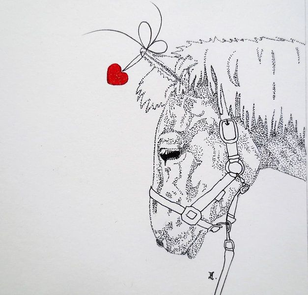 HeartFlow Paard par Helma van der Zwan