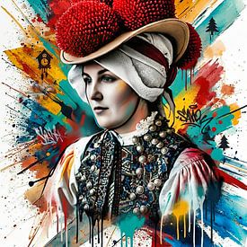 Traditie uit het Zwarte Woud ontmoet urban popart van Ingo Laue