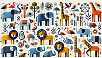 Wild animals by Kay Weber thumbnail