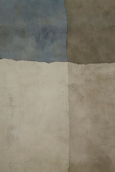 Composition of coloured areas by Poster Art Shop