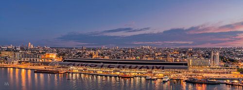 Amsterdam Skyline at Night