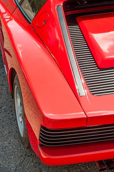 Ferrari Testarossa detail van Sjoerd van der Wal Fotografie