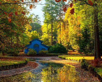 Botenhuis in Paleispark het Loo