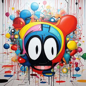 Art de graffiti coloré sur Art Lovers