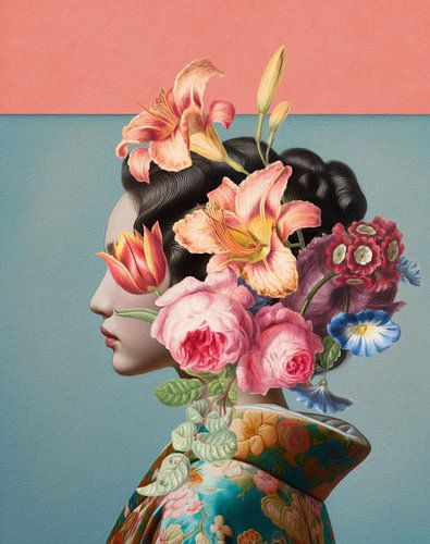 Japanese Dutch (a portrait) sur Marja van den Hurk