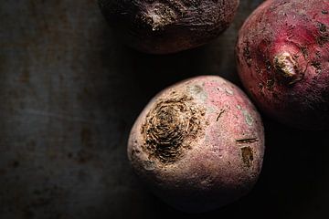 Moody rode bieten - Moody sfeer | Groenten | Foodfotografie en Lifestyle van Karine de Bruijn