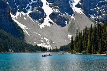 LAKE LOUISE AND MORAINE LAKE