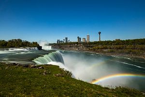 Die Niagarafälle zwischen Kanada und USA