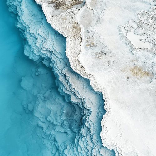 Sea view from the sky