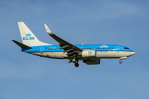 KLM Boeing 737-700 passagiersvliegtuig.